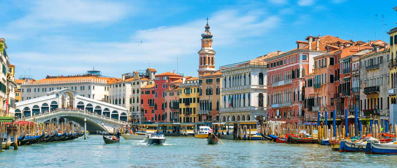 venice city in summer