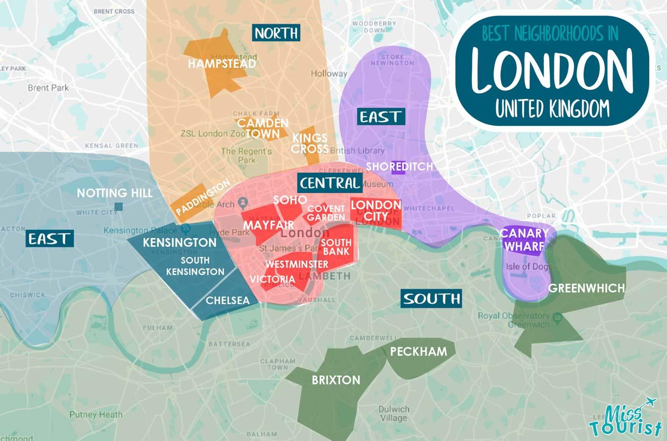 Best Areas To Live In London 2024 - Helsa Jonell