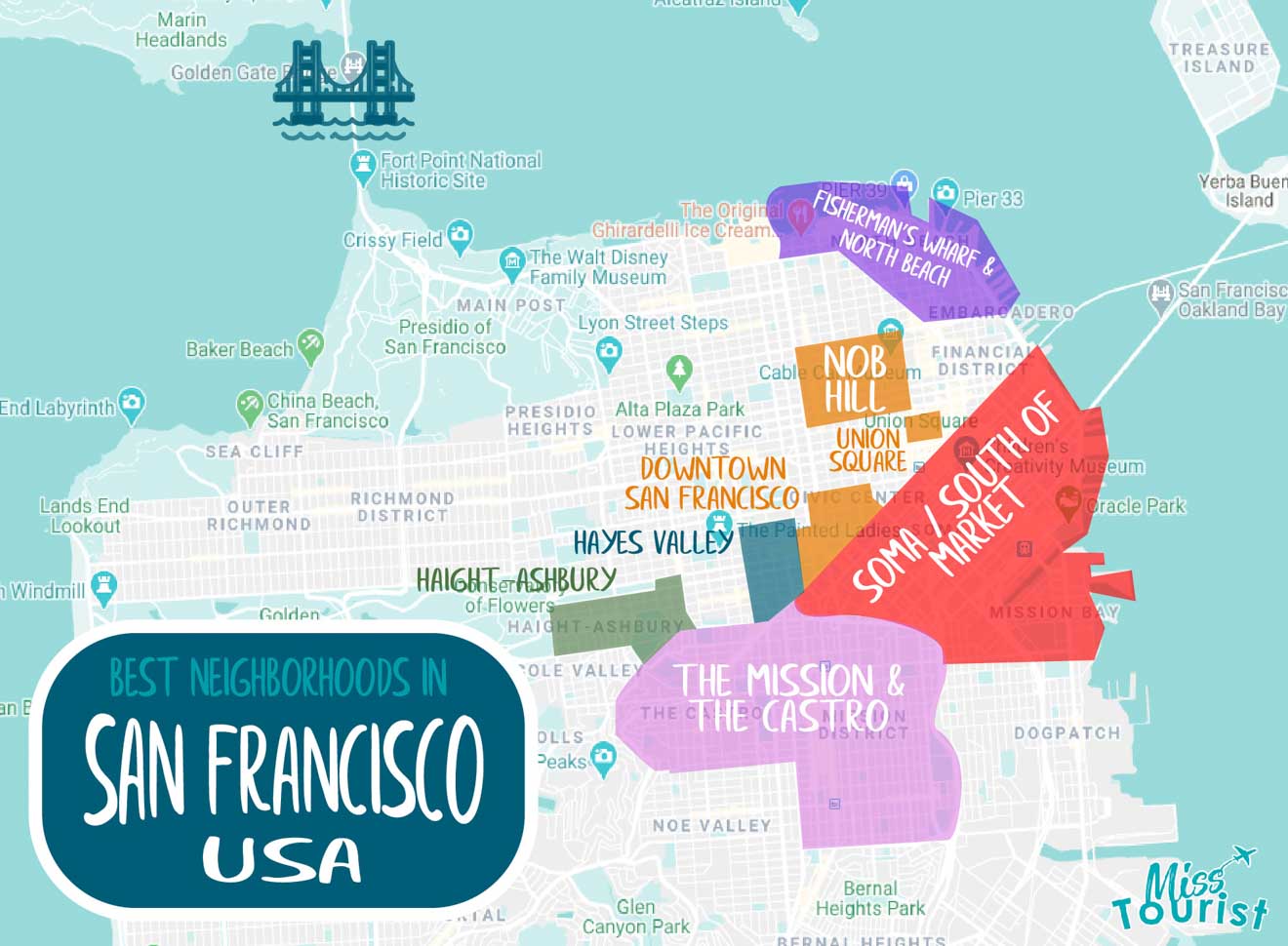 Where to Stay in San Francisco in 2022 → 7 BEST Areas