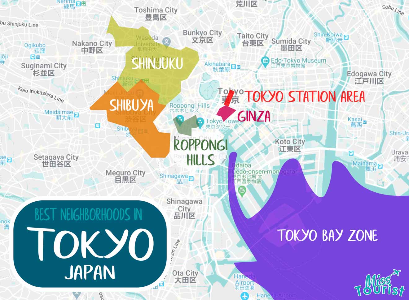 Where to Stay in Tokyo for the 2021 Olympics - BEST GUIDE!