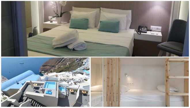 best places to stay in santorini