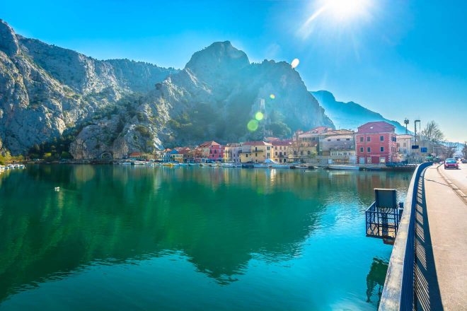 croatia town coastline scenery