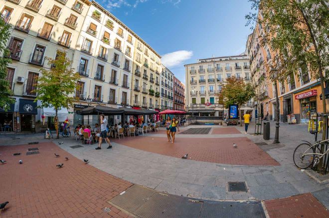 Chueca where to stay in Madrid for nightlife
