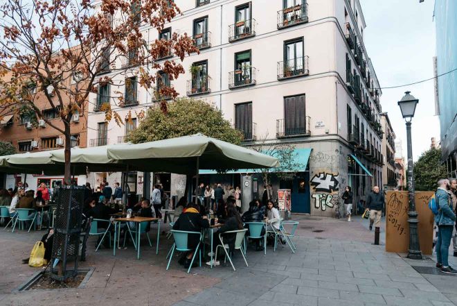 Malasana the coolest neighborhood where to stay in Madrid