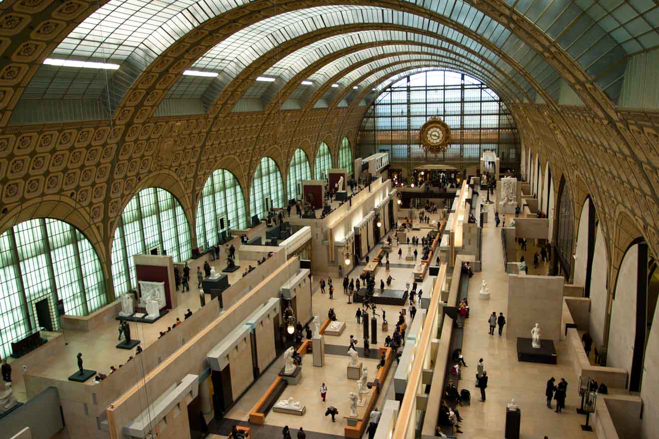 Musee d'Orsay in Paris France