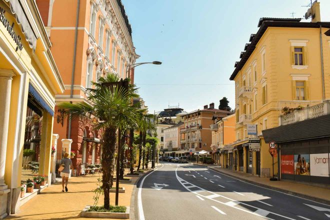 street in opatija