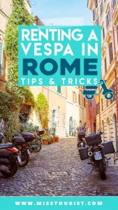 Renting a Scooter in Rome - 7 Things You Need to Know