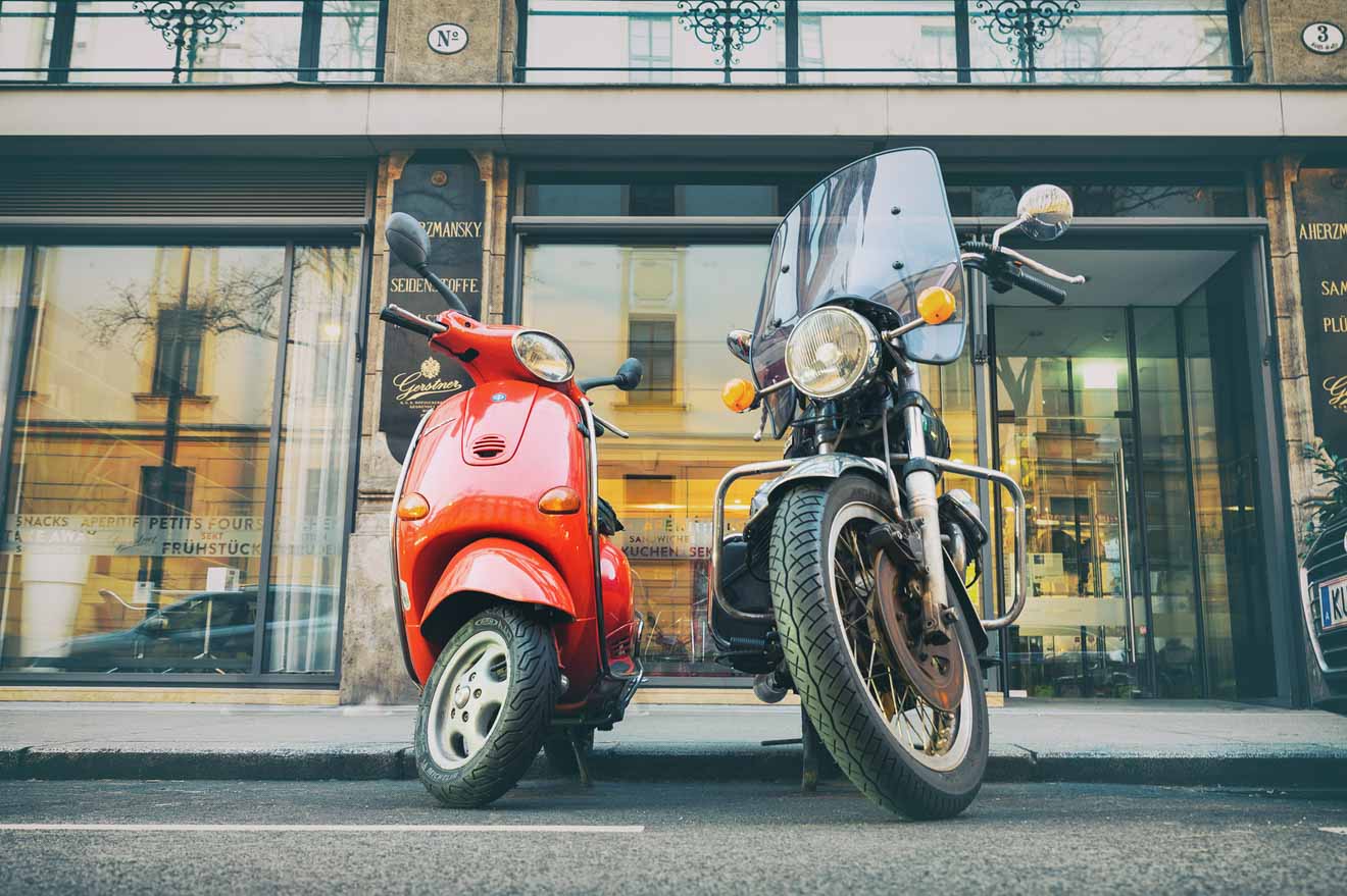 motorbike rent rome