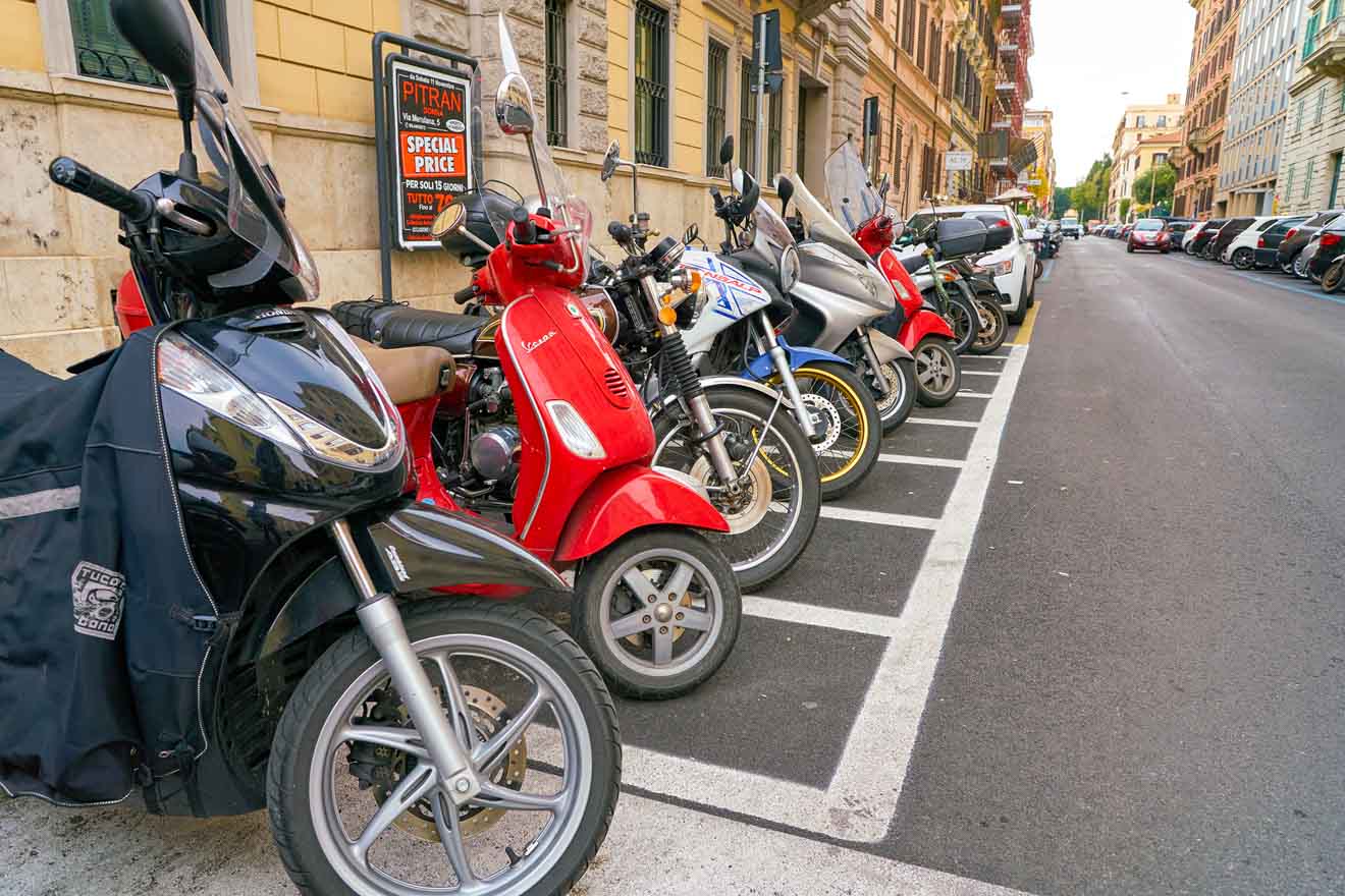 rent scooter roma