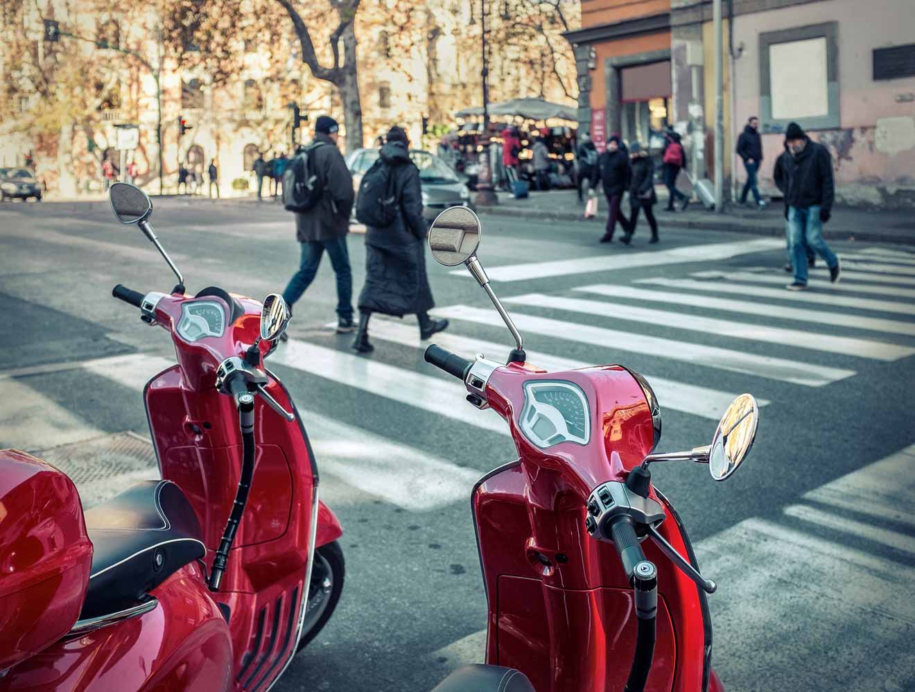 location scooter rome