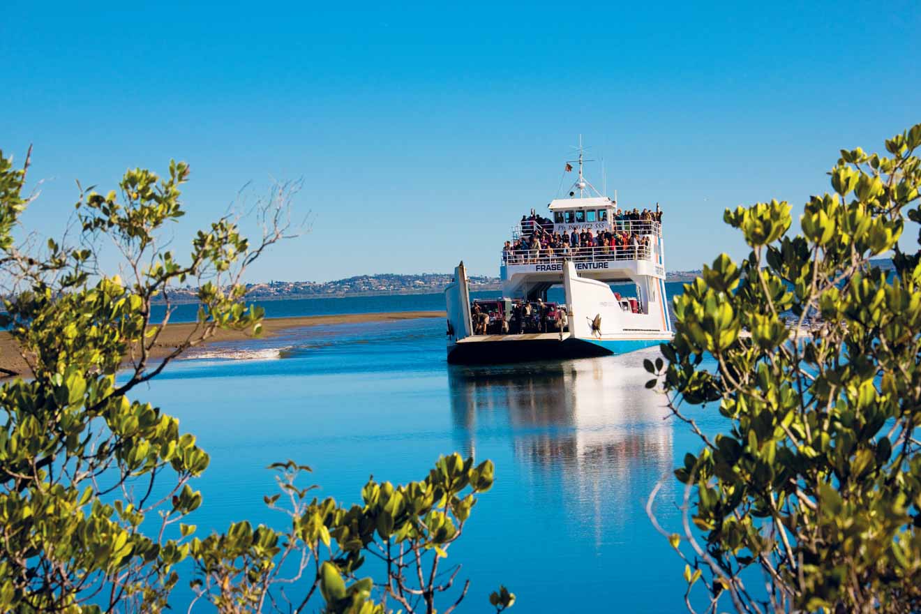 motor ship things to do in fraser island