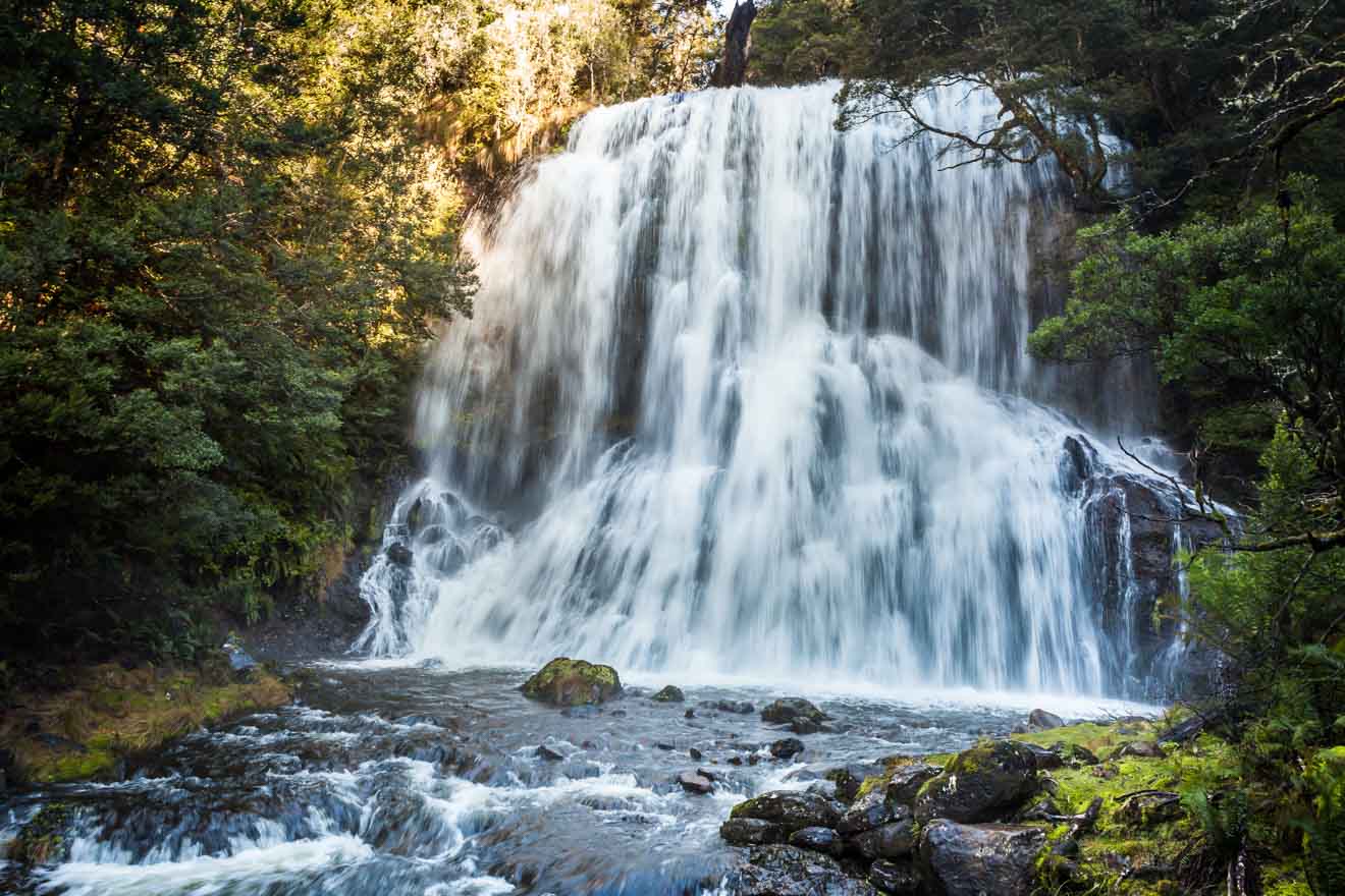 Bridal Veil Falls Overland track Attraction