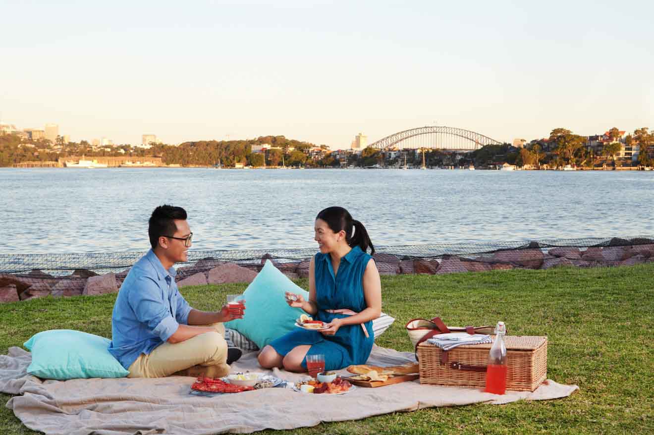 Cockatoo Island, Sydney picnic