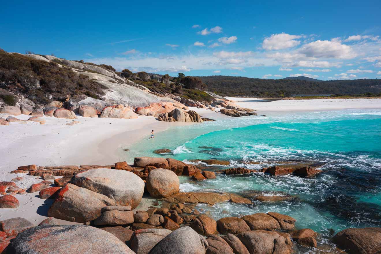 East Coast of Tasmania Beach