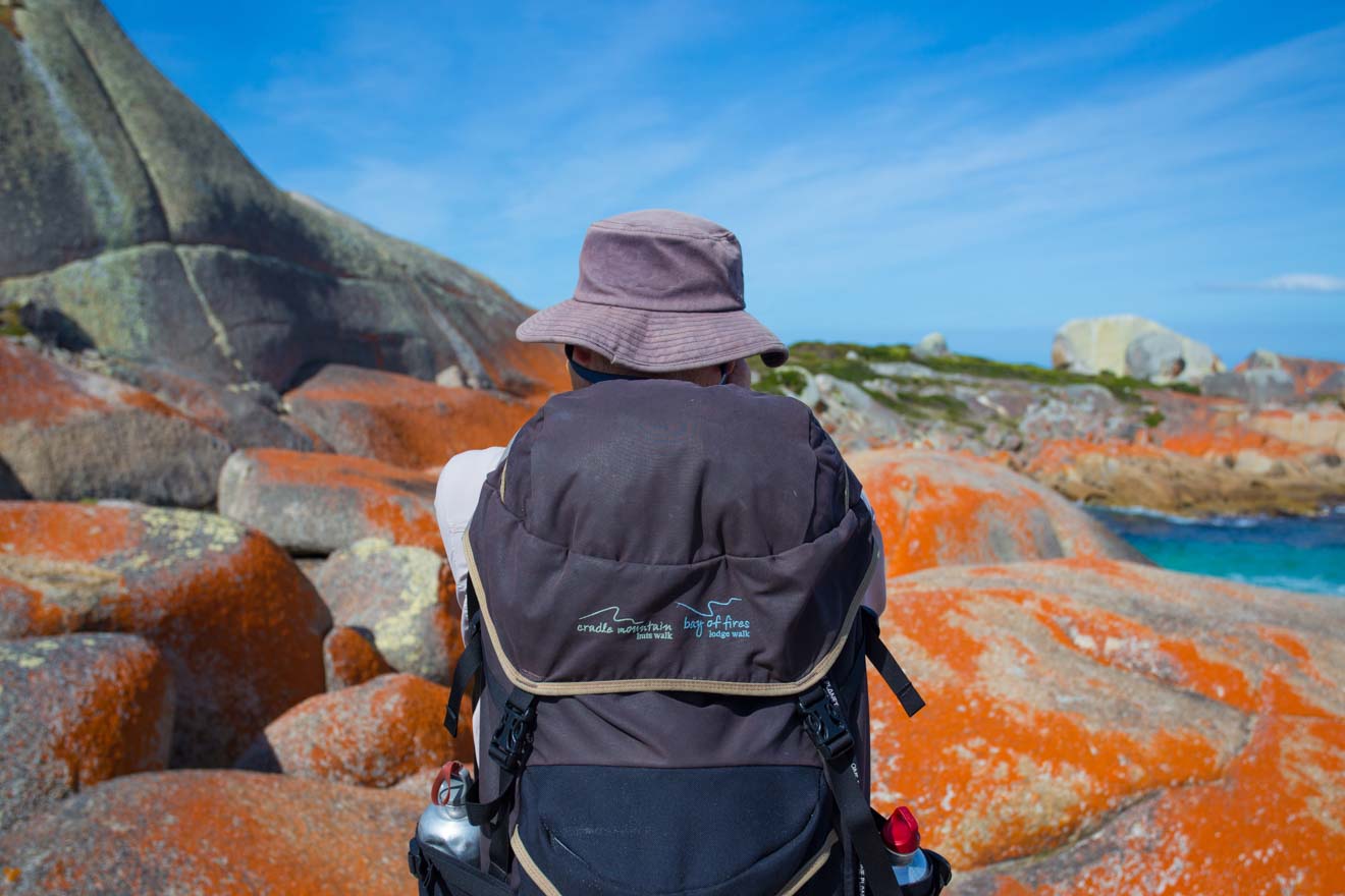 Getting to the Bay of Fires Walk by Hiking