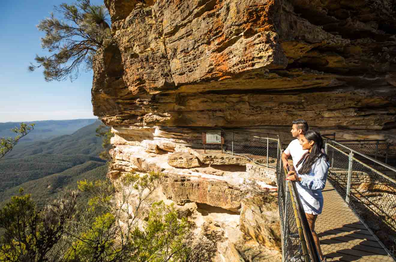 Jamison Valley Three Sisters Walking Trail Blue Mountains weather