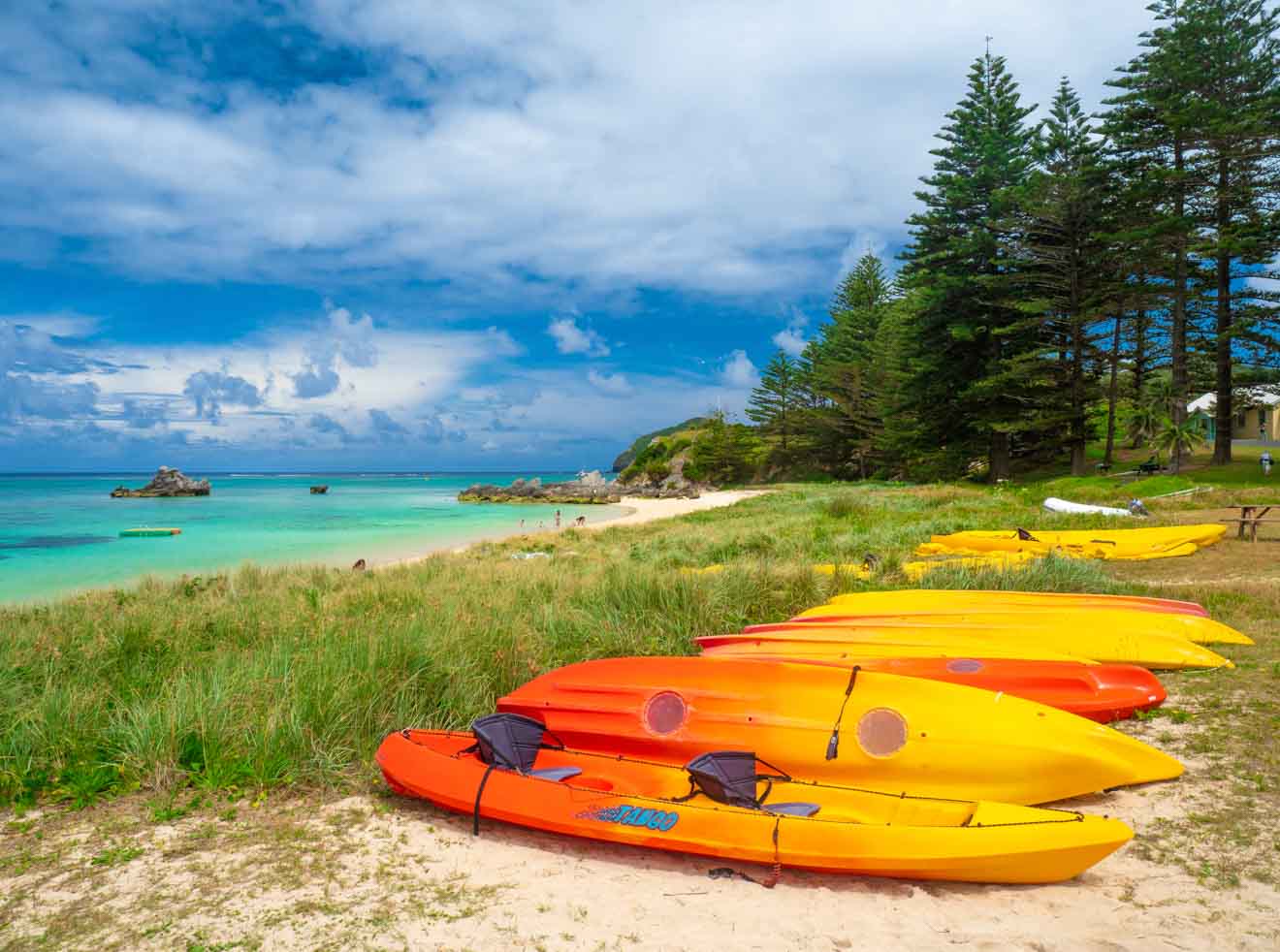 Kayaking Lord Howe Island getting there