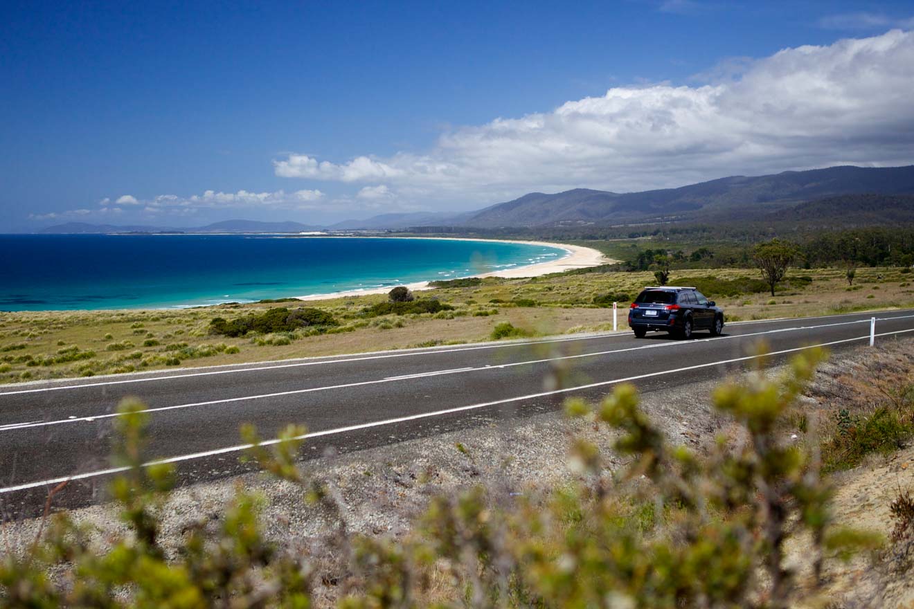 Lagoons Beach tasmania Road Trip