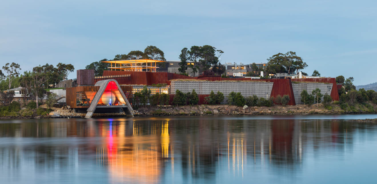 Unique Mona exterior tasmania