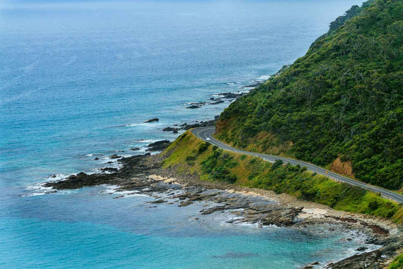 great ocean road attractions map - Mountain Great ocean road itinerary