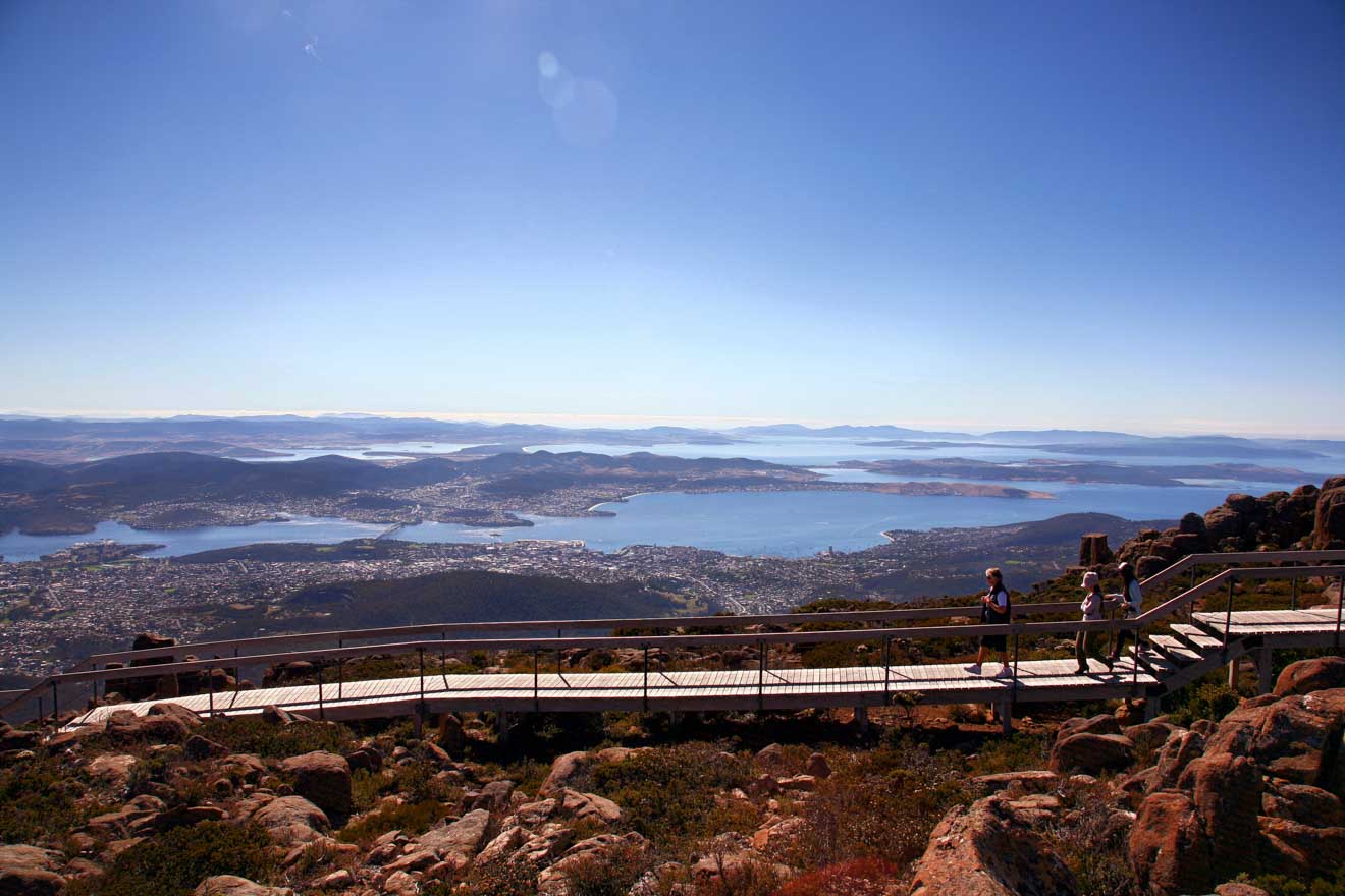 Mt Wellington Hobart tasmania tour