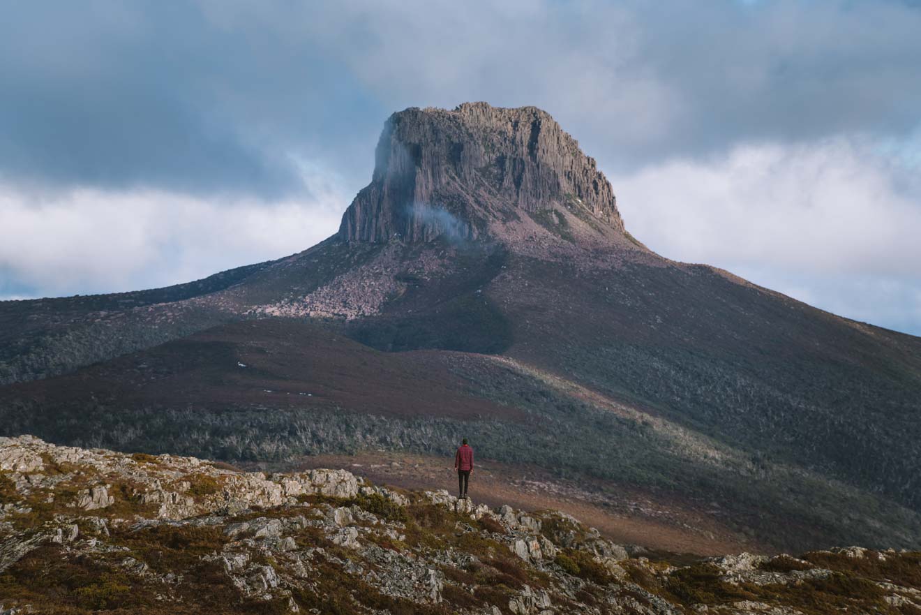 Overland Track, Barn Bluff in Tasmania