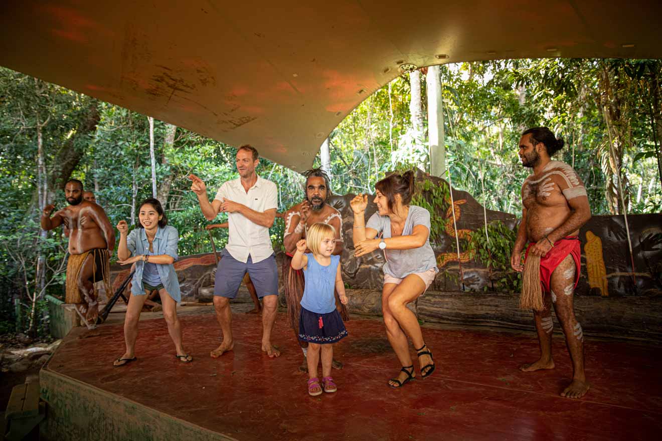 dancing aborigines things to do in port douglas