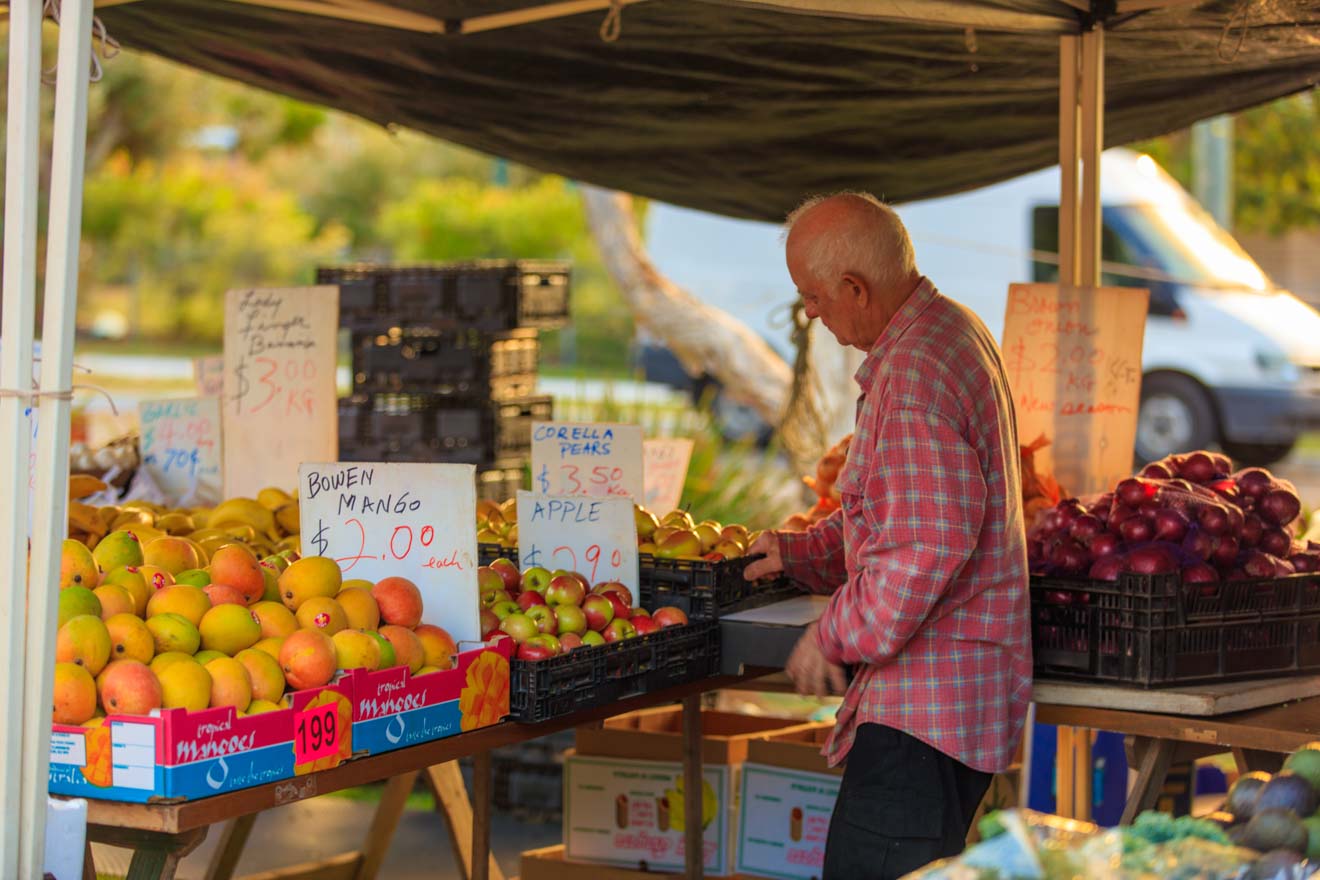 market in hervey bay