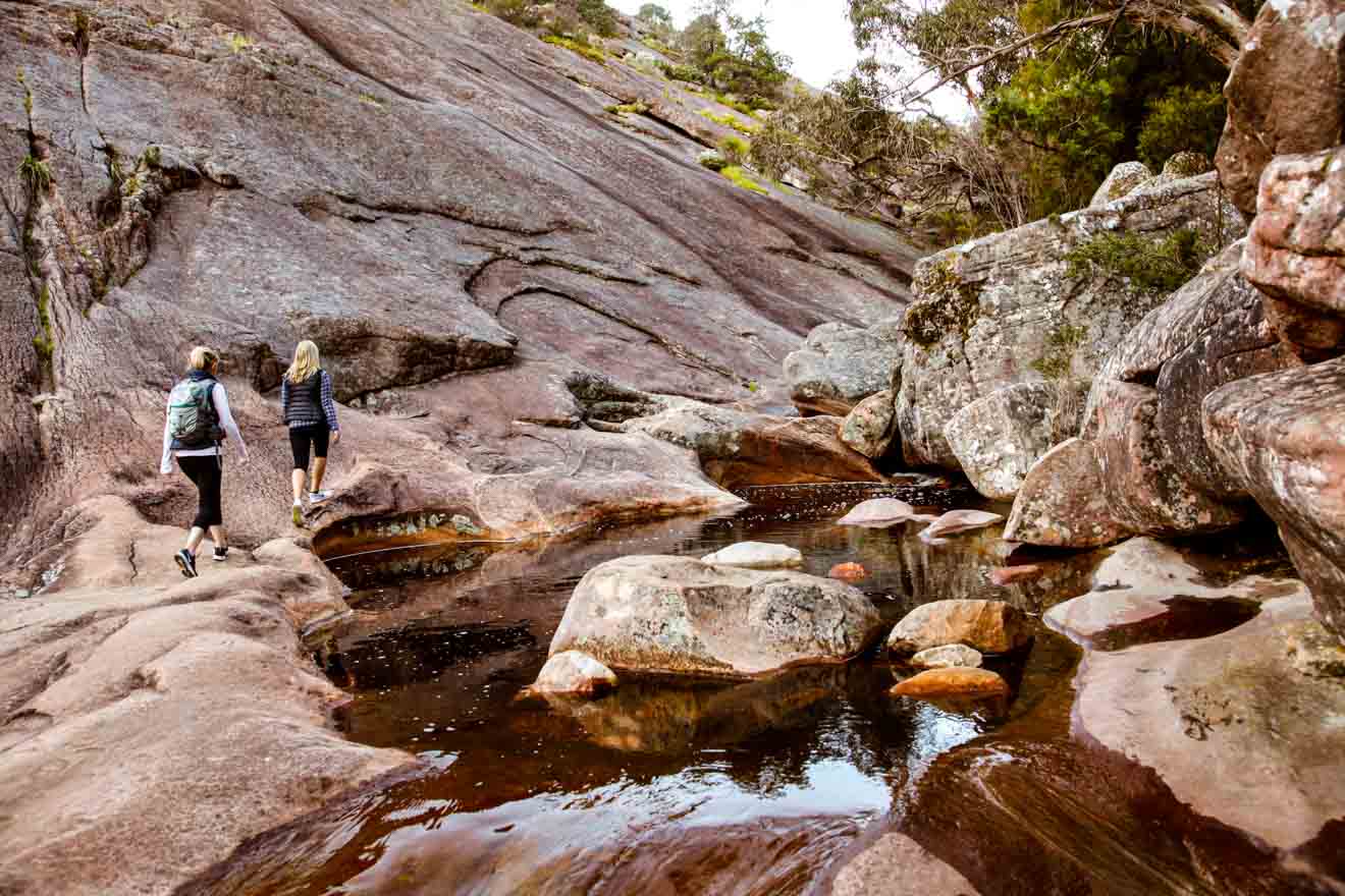 southern Grampians walks - Venus Baths Loop Walk Grampians National Park