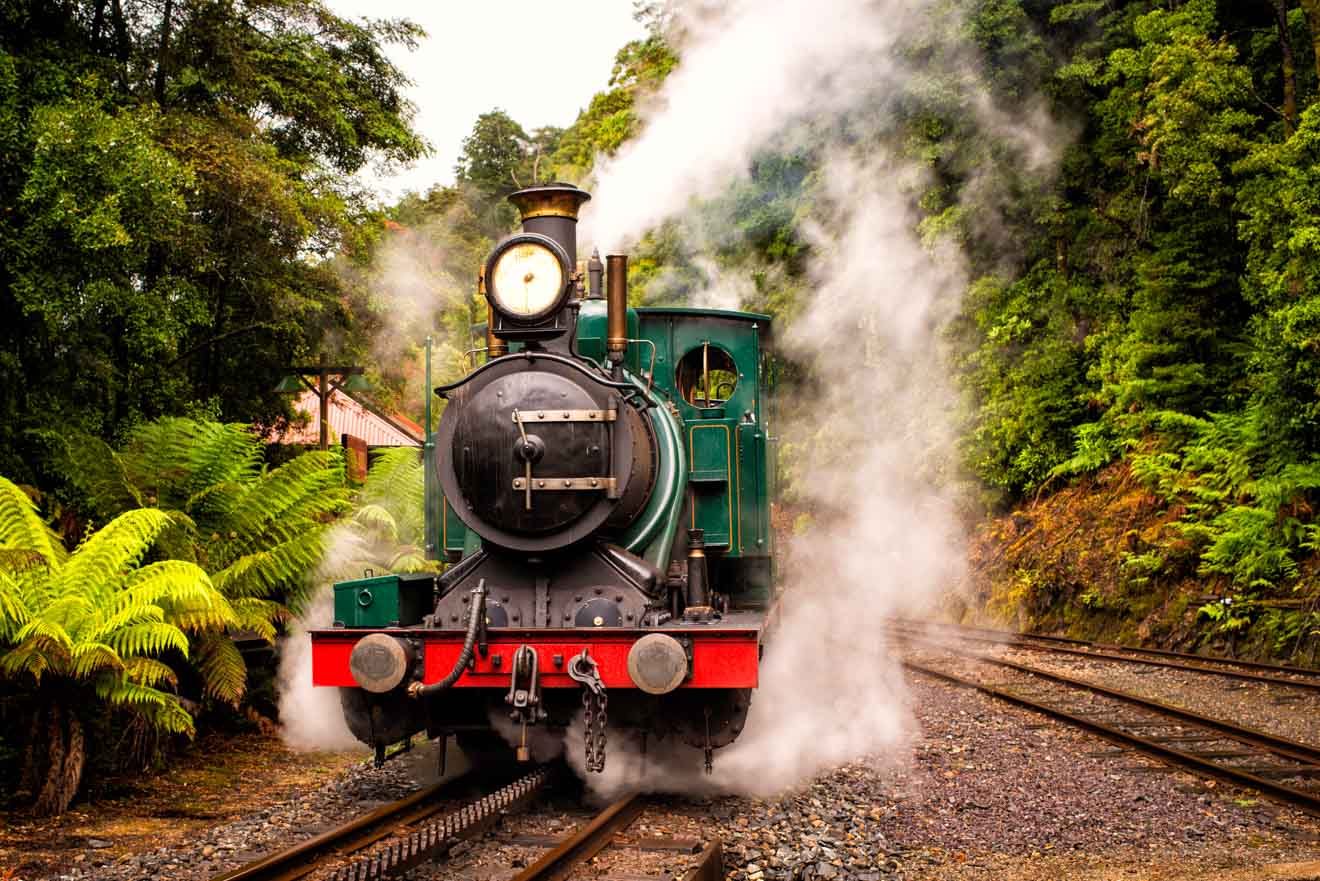 West Coast Wilderness Railway tasmania Tour