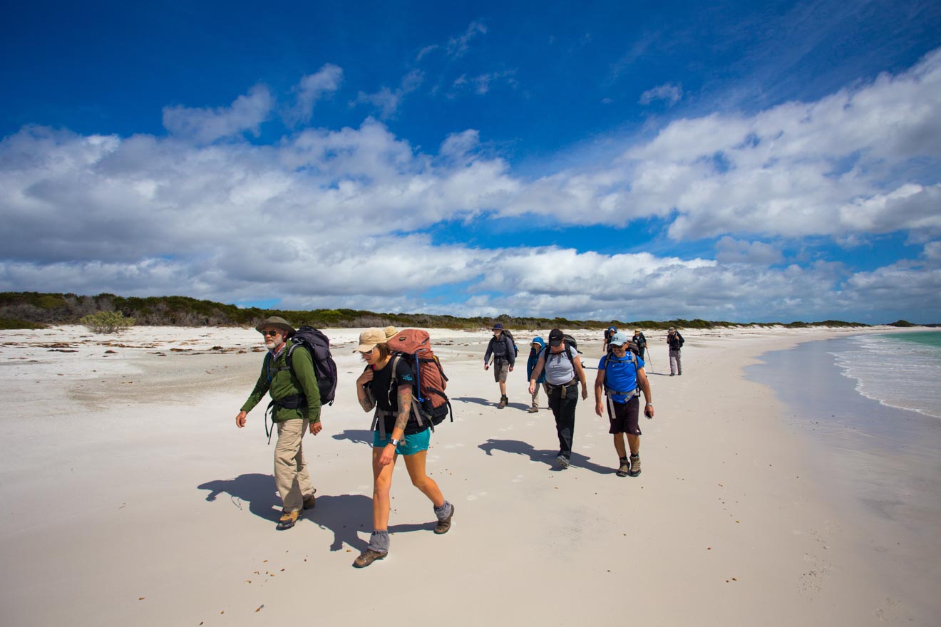 a group of people Bay of Fires self guided walks