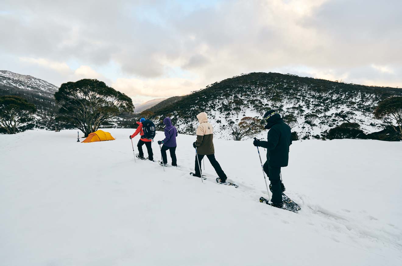 adventure through Dead Horse Gap, Thredbo in the Snowy Mountains nsw