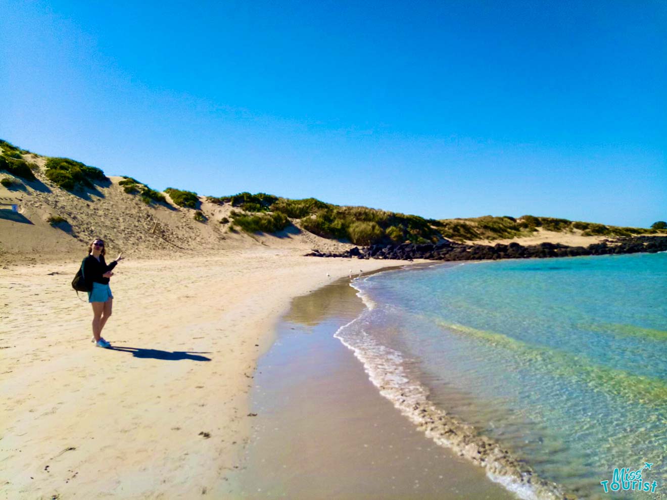 great ocean road tour - girl on the beach Great ocean road itinerary