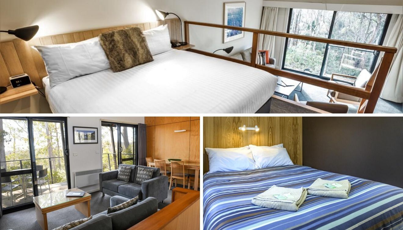 hotels national parks in tasmania bedrooms