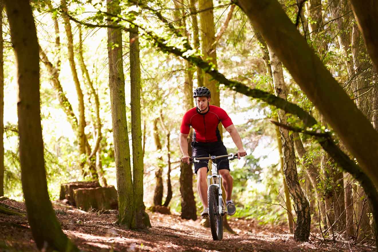 mountain biking Glenworth Valley NSW