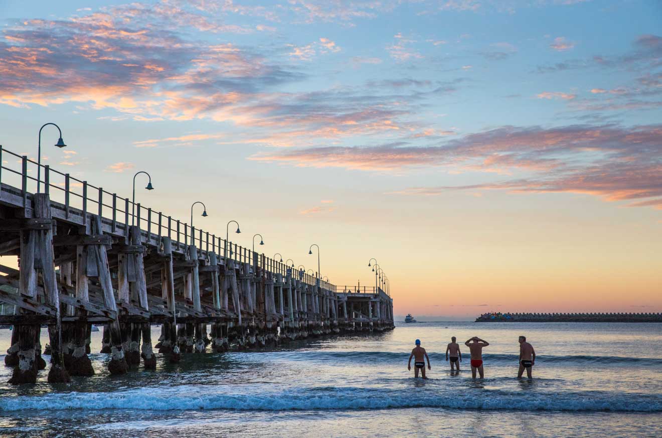 pier at Jetty Beach, Coffs Harbour jetty jumping