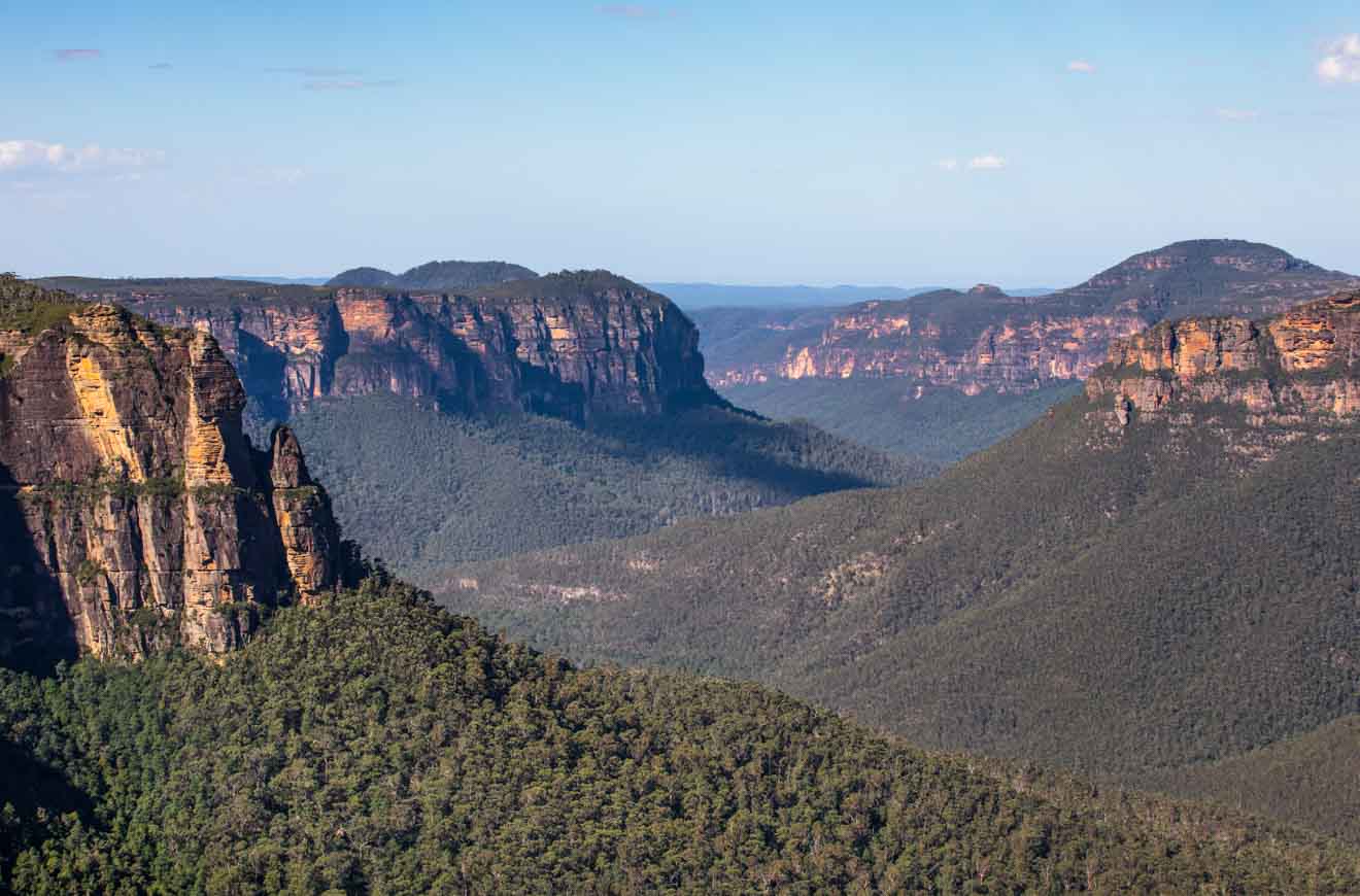 the Grose Valley Blue Mountains NSW Australia