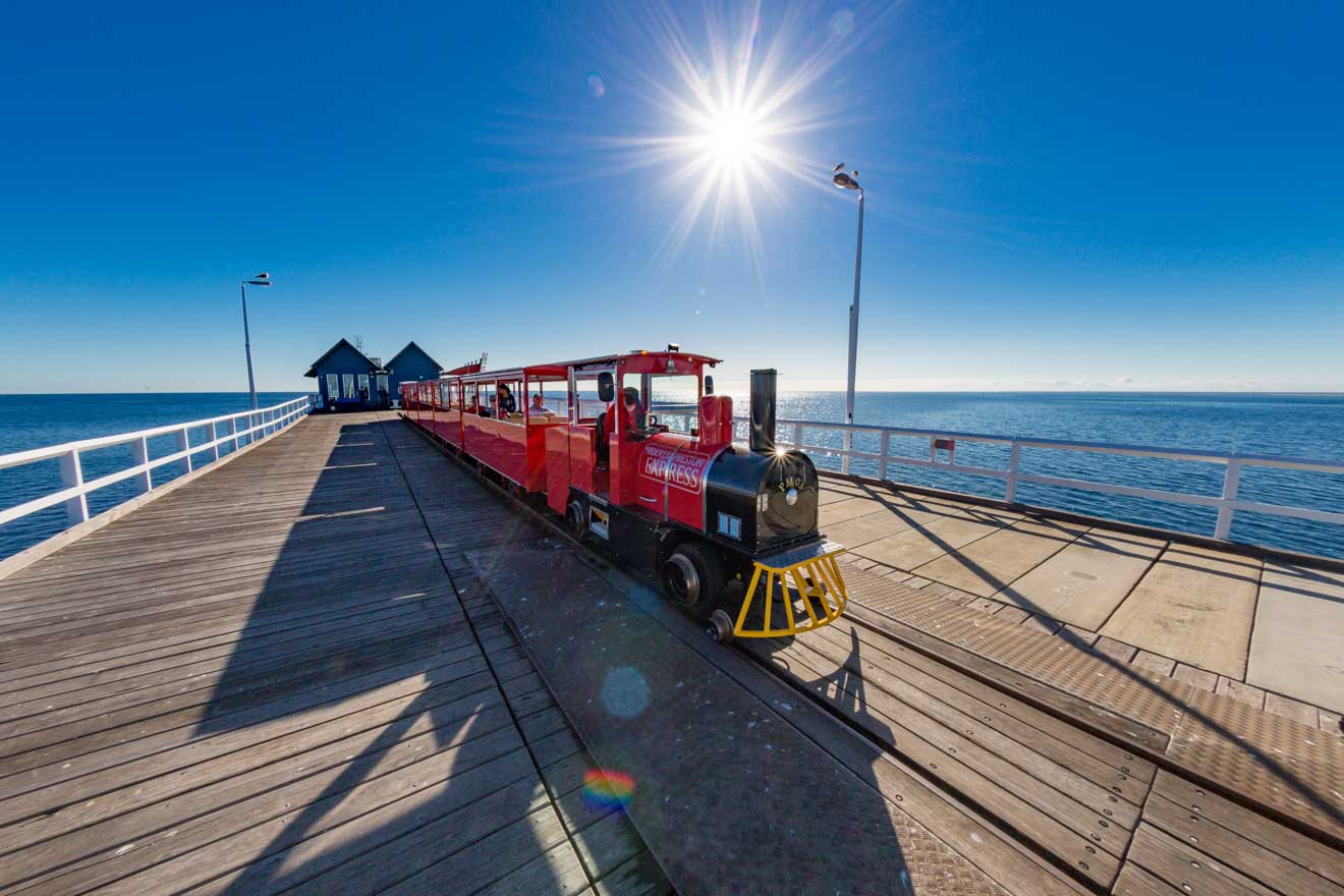 Train Busselton Jetty things to do in margaret river during day time