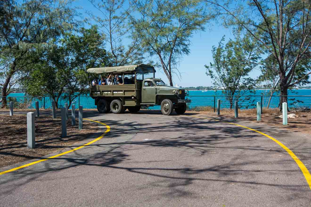 Historical group tour in Darwin Wartime Experience Things to do in Darwin