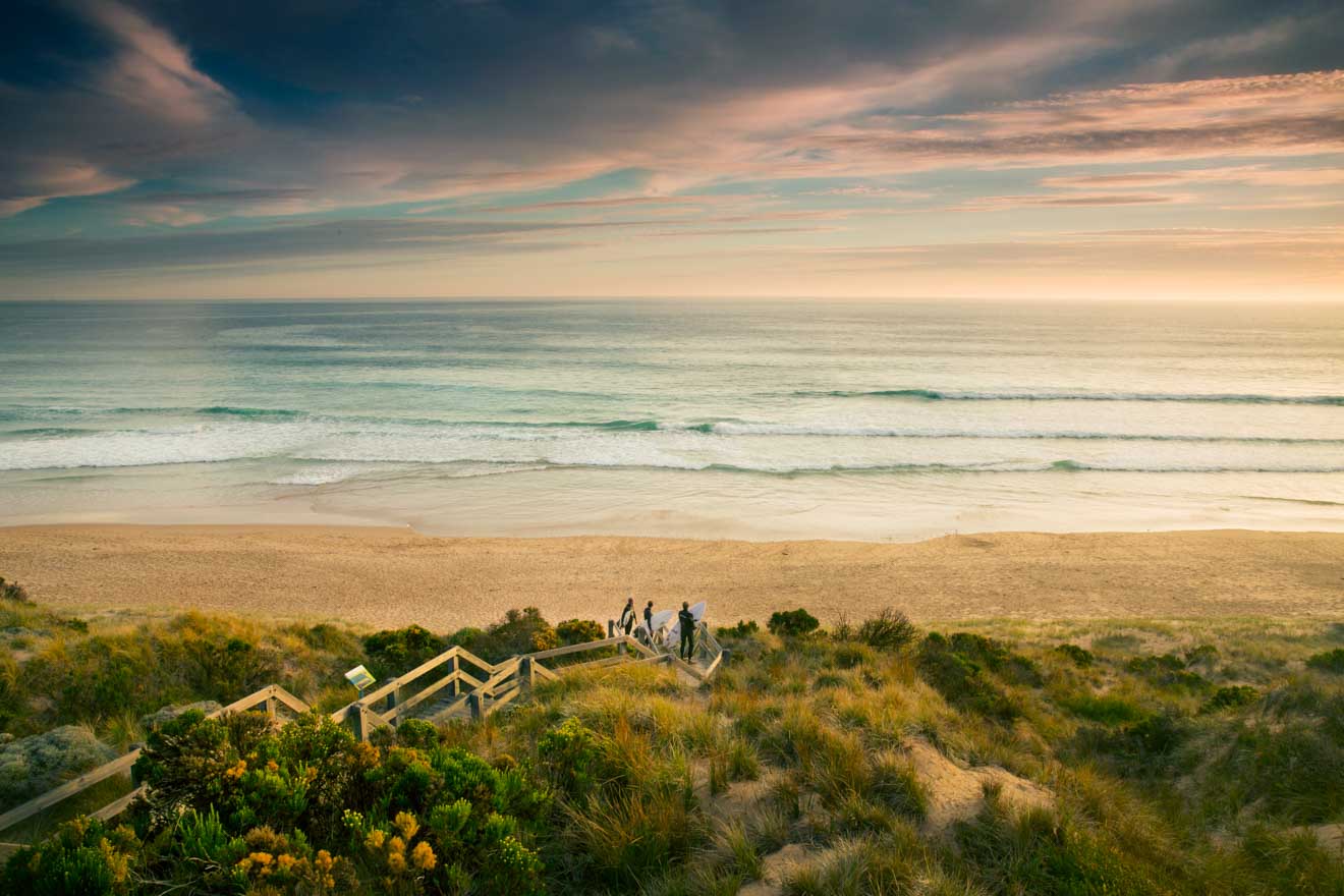 The Best Time to Visit Phillip Island - Surfers at Forest Caves Beach Things to do in Phillip Island