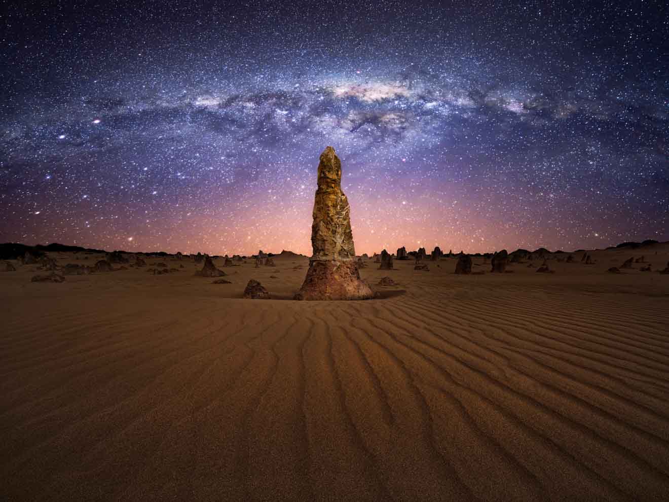 The Pinnacles, Nambung National Park in Western Australia