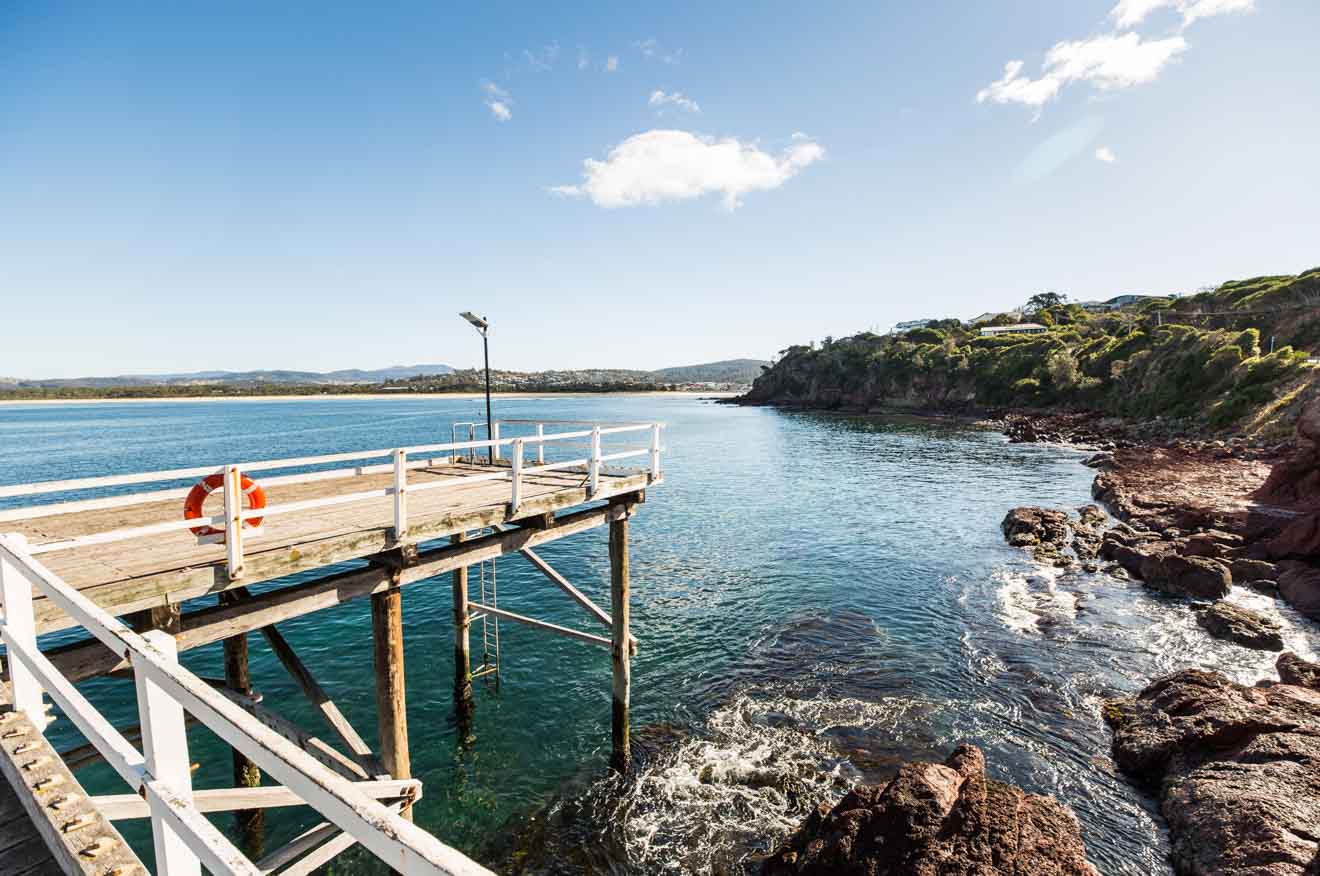 Wharf things to do in the pinnacles Merimbula