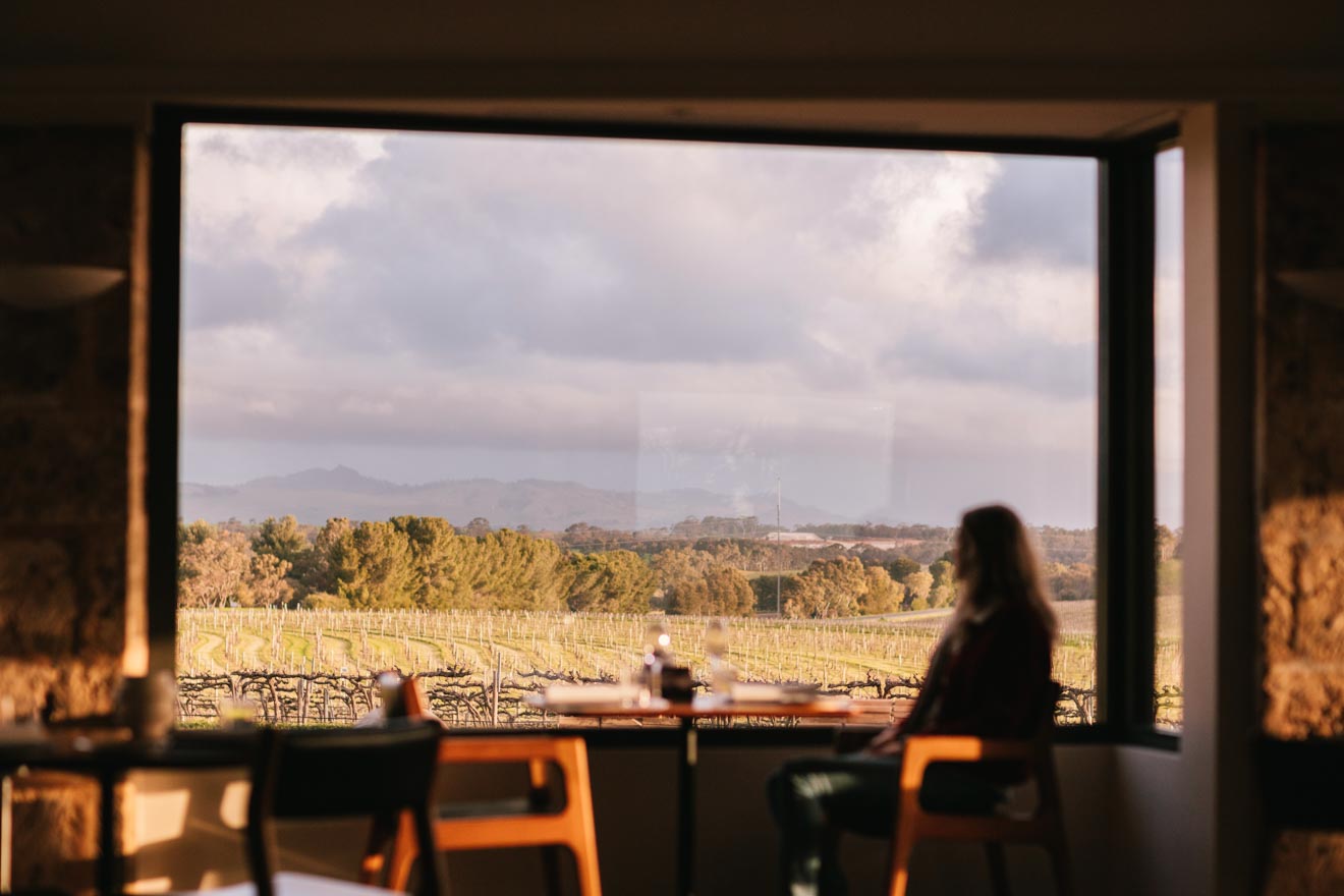 glamping adelaide - view from the window Day trips from Adelaide