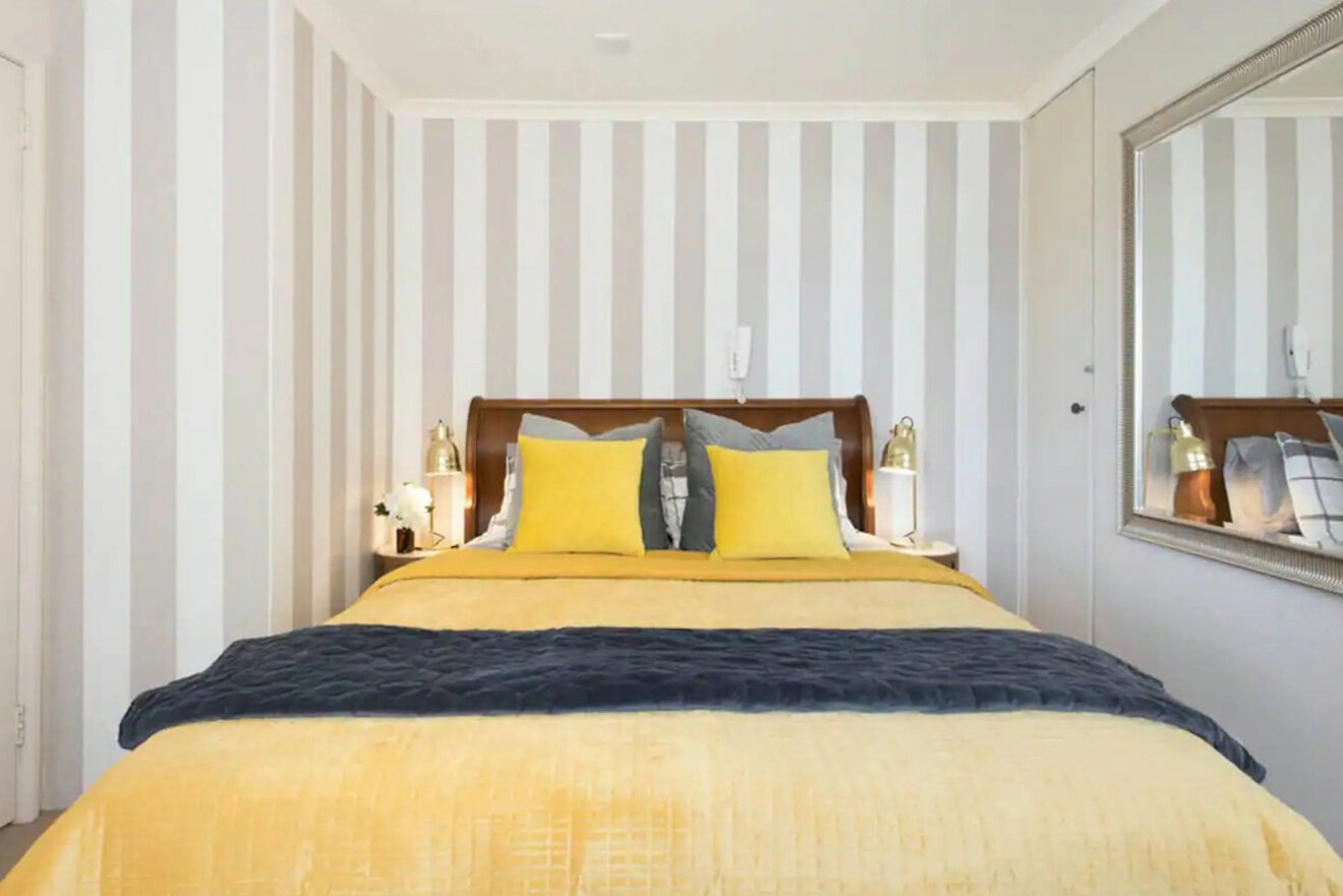 Amplio apartamento en Sídney con vistas a la ciudad.