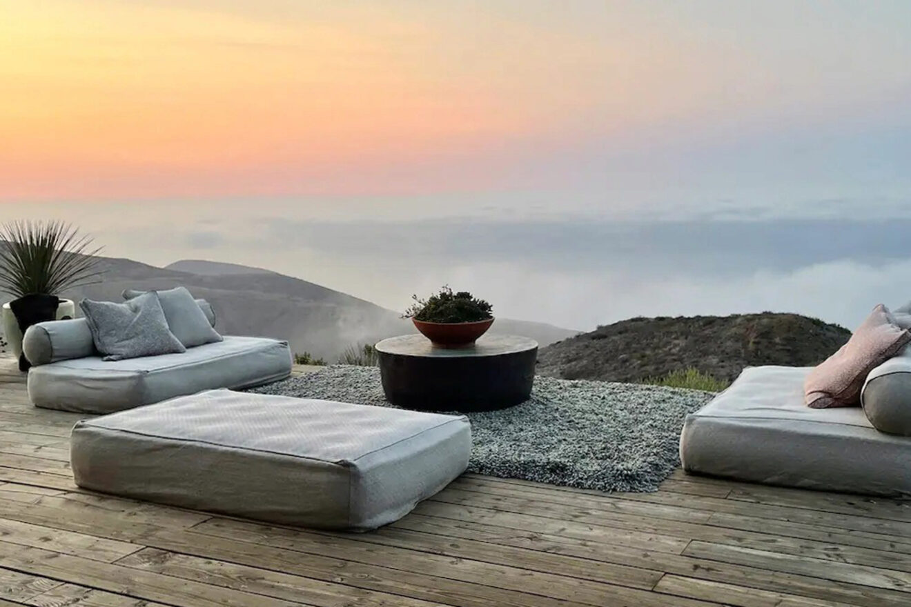 Airbnb in California with a view