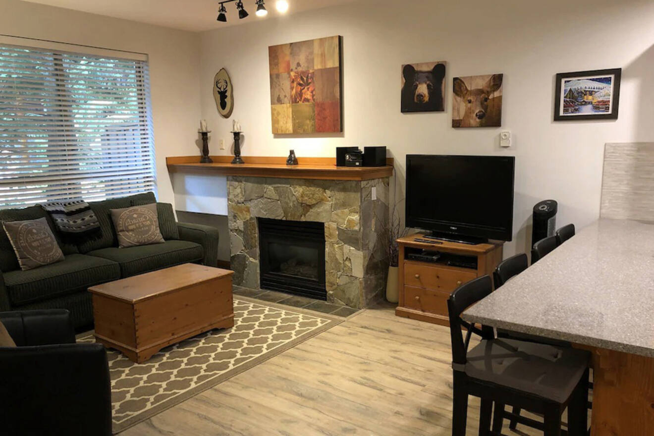 Amplia casa adosada en Whistler: perfecta para familias pequeñas