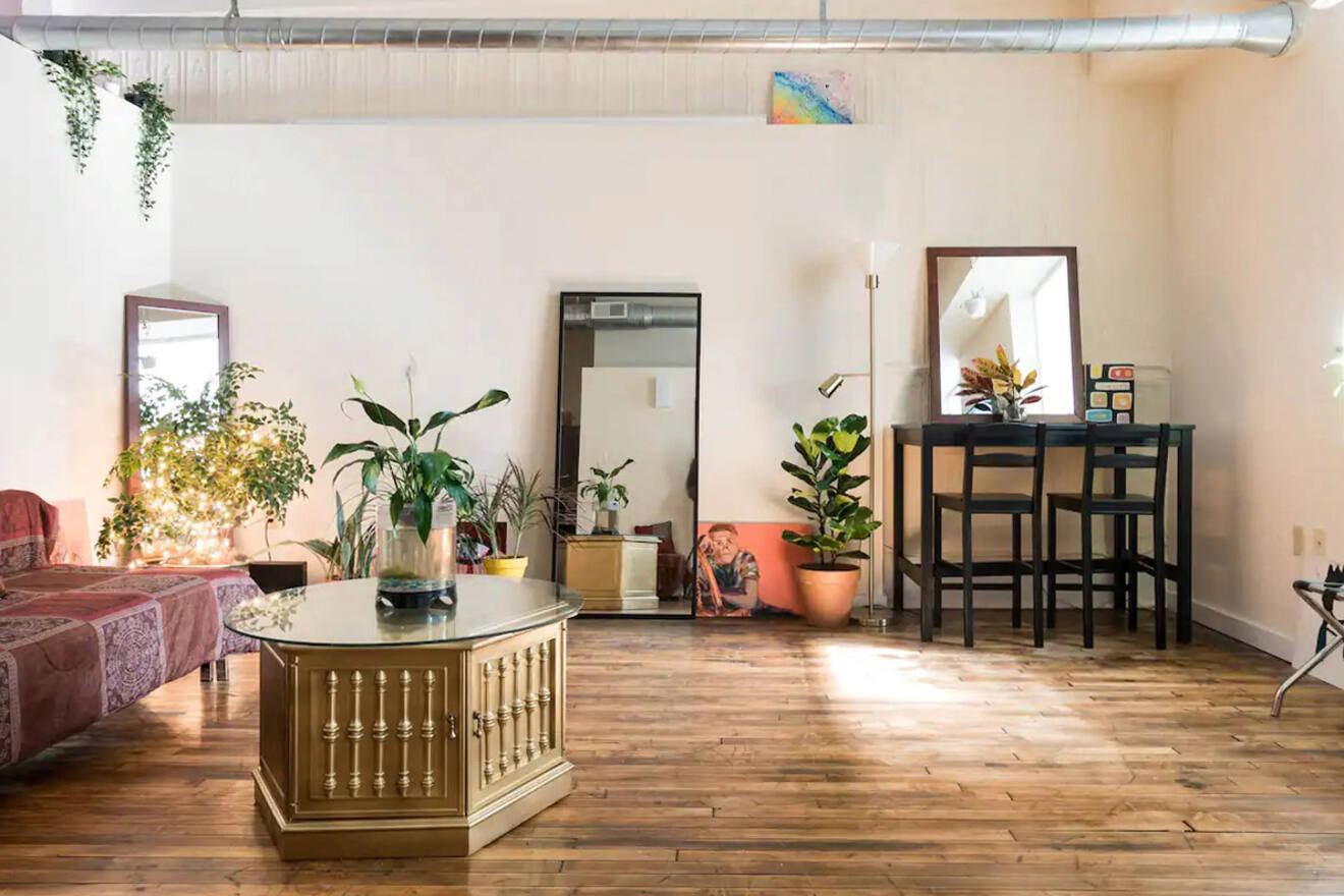 Loft oculto en el centro de Baltimore: el mejor Airbnb económico