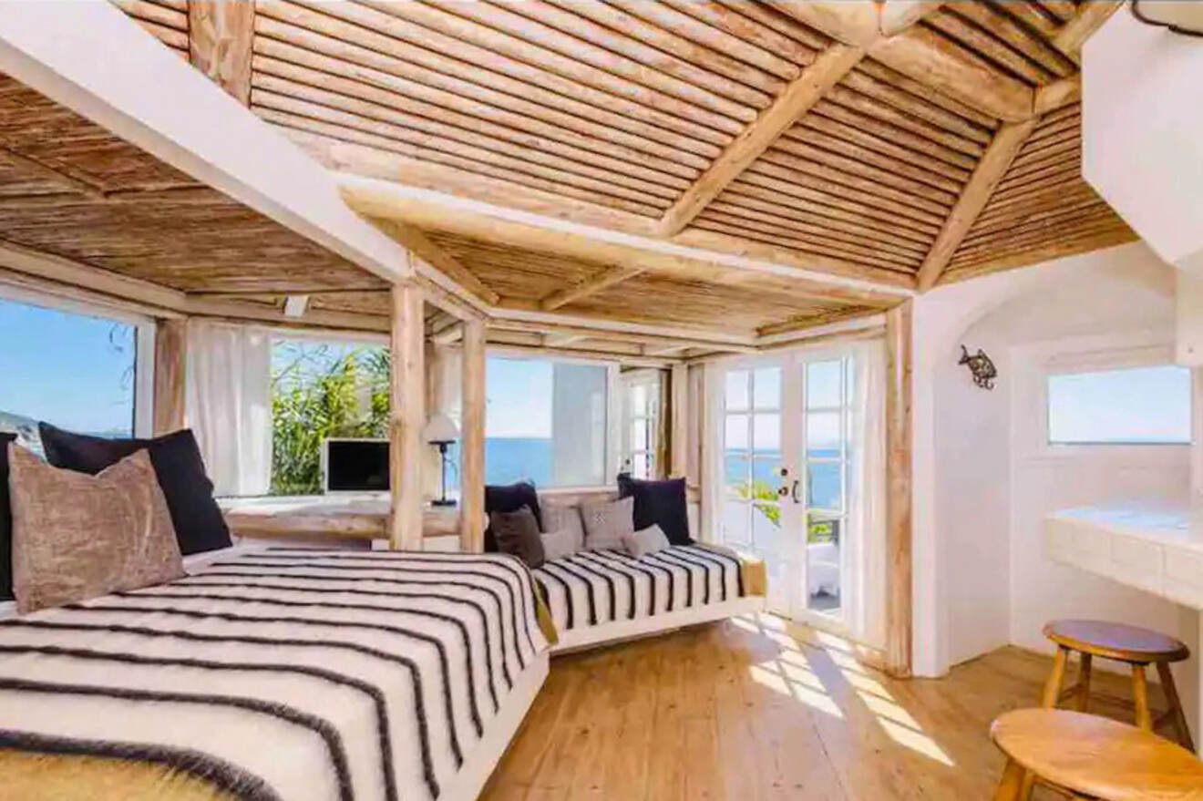 Estudio vintage con impresionantes vistas al mar en Los Ángeles