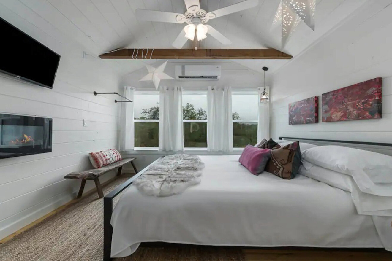 Casa del árbol de Airbnb en Texas con vistas