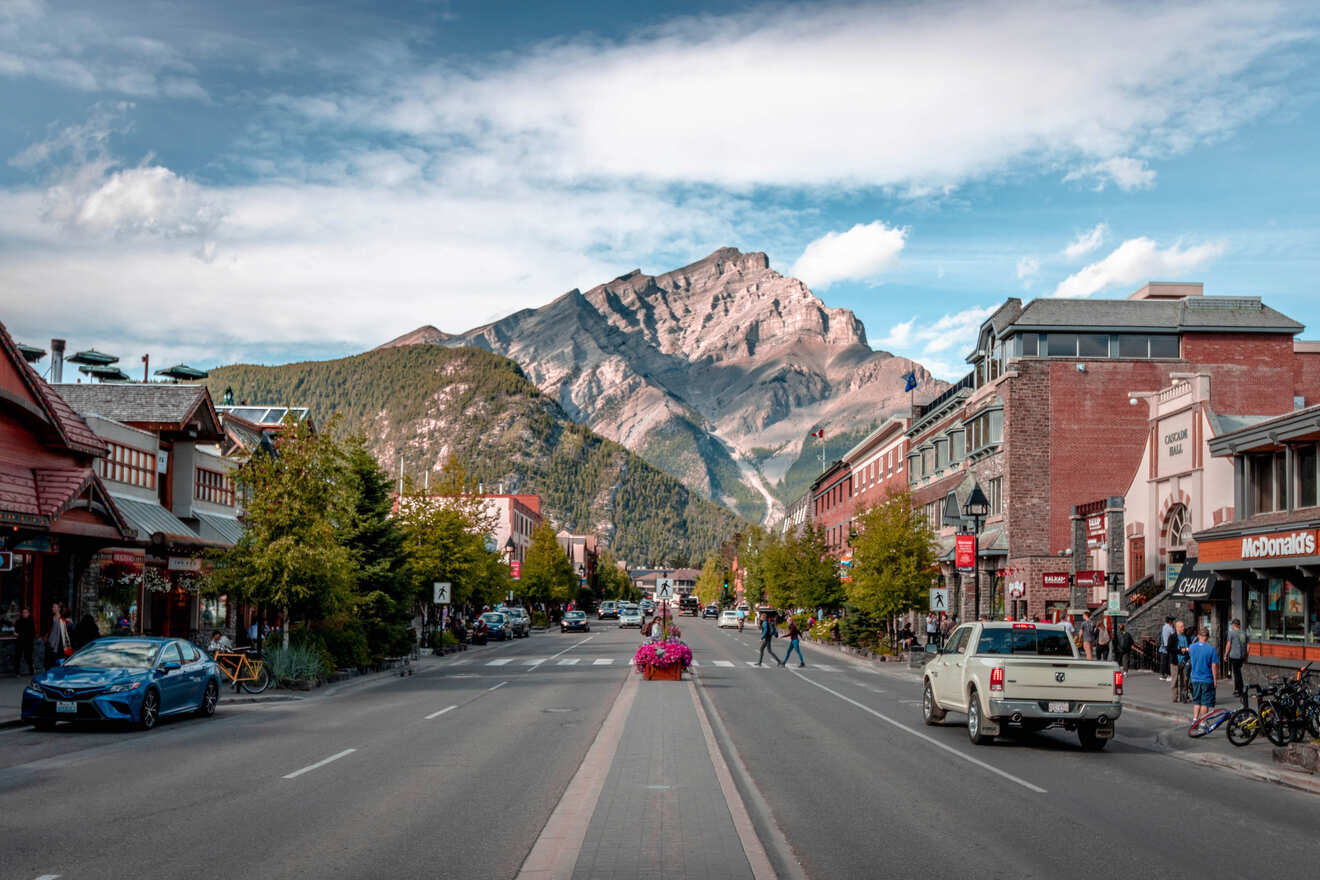 banff downtown places to visit